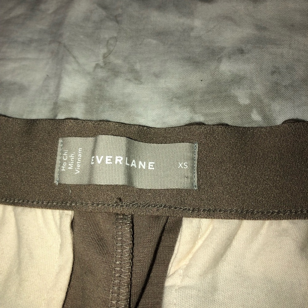 Everlane Dressy Elevated Neutral Slim Straight Sweatpants - Picture 4 of 6